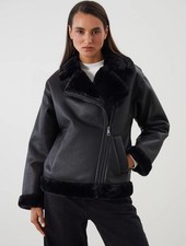 Damen Bikerjacke Winterjacke