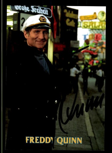 Freddy quinn autogrammkarte - quinn,