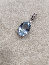 10k Weiss Gold Anhänger 4.10