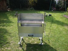 Profi Edelstahlgrill Mit