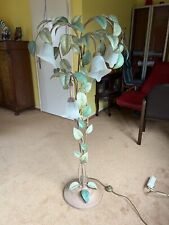 Stehlampe Blütenstrauch aus Metall und Glas unikat handarbeit