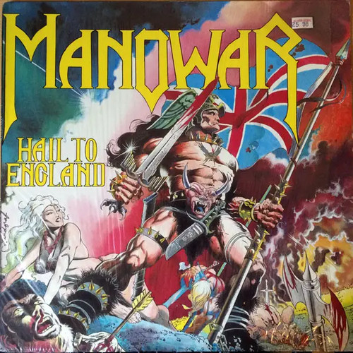 Manowar hail england - lp,
