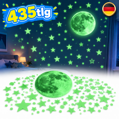 435 stück leuchtsterne - 435,