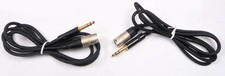 2 x Mikrofonkabel Cordial XLR-Male/Klinke Stereo  6,3mm  2x 1,5 Meter  Neu