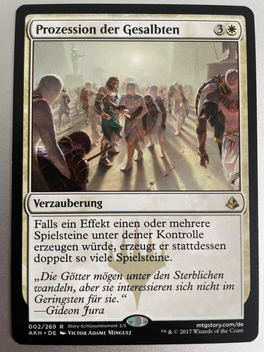 Prozession der gesalbten magic - gesalbten,