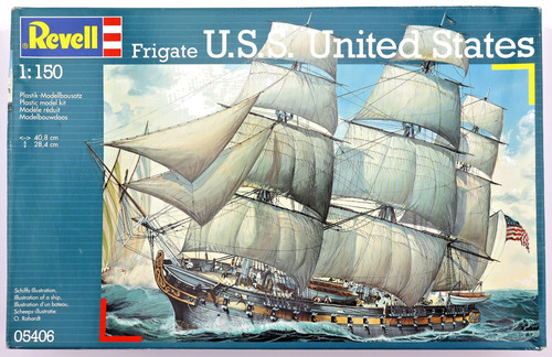 Revell 05406 frigate s - frigate, u.s.s