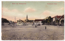 AK Postkarte Stallupoenen (Ebenrode) Altstädtischer Markt Ostpreußen 1909 (R7)