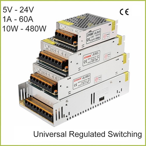 24v 10w 480w trafo - 5v-24v, 10w-480w