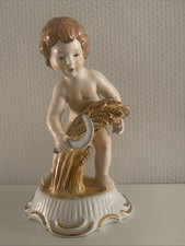 Alte Porzellanfigur/Engel NEUNDORF Putto