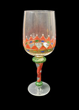 Nagel Ideen in Glas Weinglas