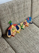 Selecta Kinderzimmer Garderobe Hakenleiste Zirkus Holz massiv