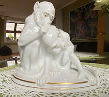 Seltene Puls Porzellanfigur