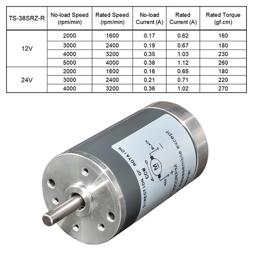 12v 24v bürstenmotor - 12v,