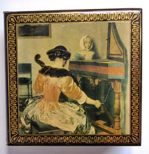 Blechdose Haribo Lakritzen Bonn Süßigkeiten Frauen Konzert 1950er MCM Vintage