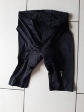 Damen Sport Radler Hose kurz schwarz mit Einsatz Gr. M