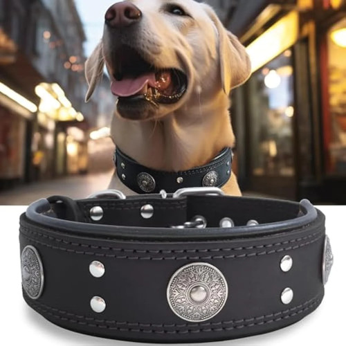 Leder hundehalsband cm - hundehalsband,,