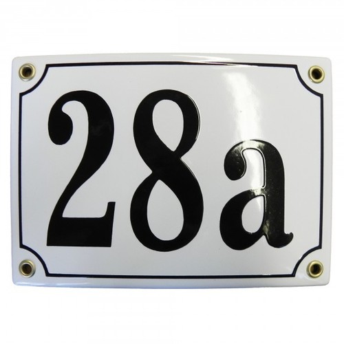 Hausnummernschild 15x20 - , cm