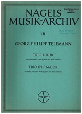 Georg philipp telemann trio - georg,