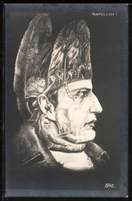 Ansichtskarte Napoleon I., Vexierbild 