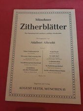 Münchner Zitherblätter -