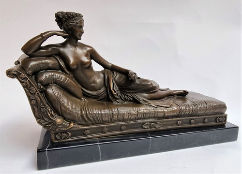 Bronzefigur pauline bonaparte - pauline,