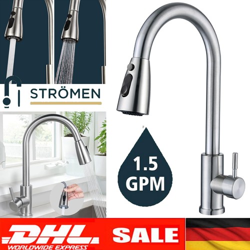 Edelstahl küchenarmatur - edelstahl,