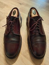 Alden shell cordovan cap - cordovan,