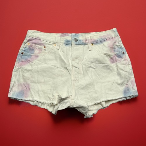 Levi 501 hotpant destroyed - hotpant,