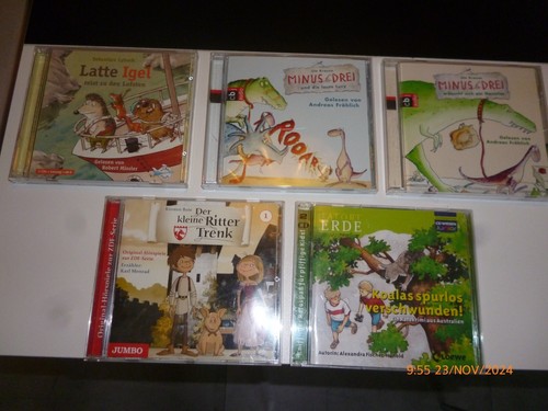 Hörspiel cds für jungen - 5x,