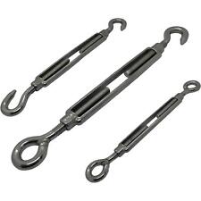 1-20x Seilspanner Haken Öse M4-M12 Edelstahl V2A V4A Spannschloss Wantenklemme