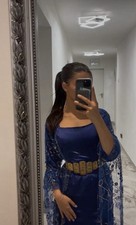 Kurdisches Kleid, Blau