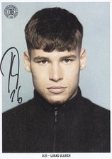 Lukas ULLRICH - DFB-Nationalspieler U 21, DFB-Karte 2025, Original-Autogramm!