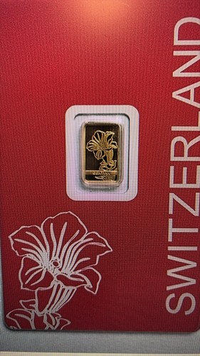 Goldbarren pamp enzian - pamp, 999.9