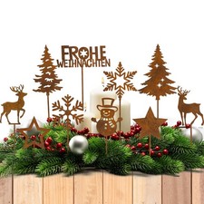 10PCS Weihnachten Roststecker