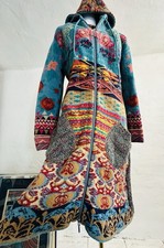 Strickjacke Damen Lang Winter Weihnachten KOOI UVP 259€ Gut Bunt