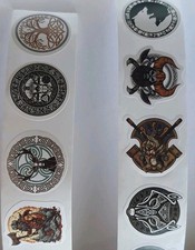 Wikinger  - Nordmann - Aufkleber - Sticker 