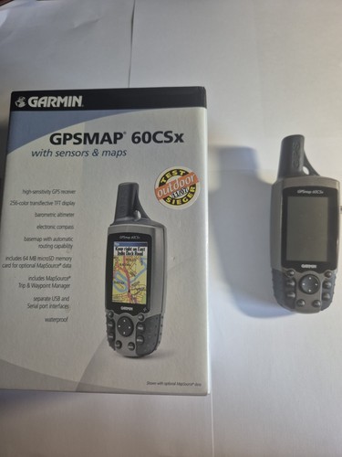 Garmin gpsmap 60csx - garmin,