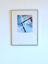 Original Collage Aquarell