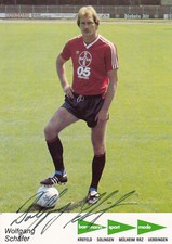Autogramm - Wolfgang Schäfer