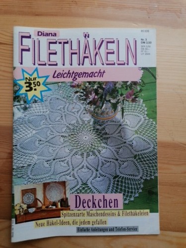 Kleine diana filethäckeln nr - diana,