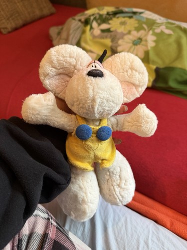 Diddl maus weiß mit gelber - maus,