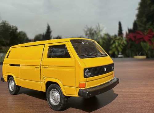 Welly volkswagen bus gelb - volkswagen, t3