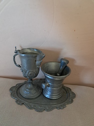 Antike puppenstube tablett - ,