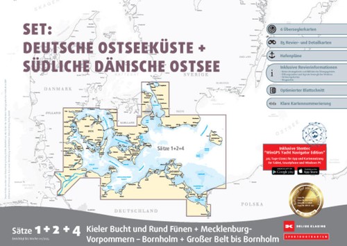 Sportbootkarten satz 2 und - 2,