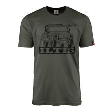 ILTIS 183 Oldtimer 4x4 Bundeswehr Belgien Auto Fan T-Shirt#45819