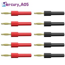 2mm-Bananenstecker auf 4mm-Buchse, vergoldete Anschlüsse, 30V/10A-Konverter