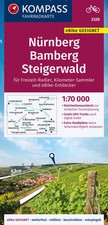 Kompass fahrradkarte 3328 - fahrradkarte,