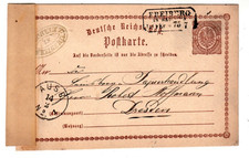 Deutsches Reich, Ganzsache