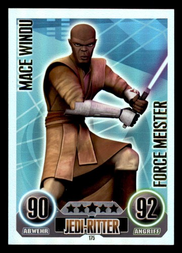 Mace windu force attax star - windu,
