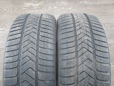 2 Stück Pirelli Sottozero 3 Winterreifen 245/45 R18 100V 5-6mm/4-5mm DOT3621 RFT